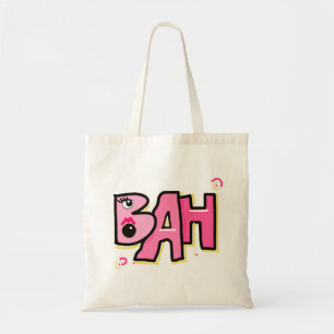 Bolsa Tote Mazipoodles Bah Humbug 3D Amarelo Rosa