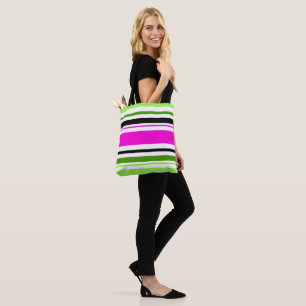Bolsa Tote MAZIPOODLES Listras Espaguete 153