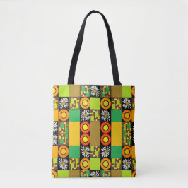 Bolsa Tote Mazipoodles Patchwork Quilt 2 Green
