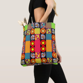 Bolsa Tote Mazipoodles Patchwork Quilt 4 Multi
