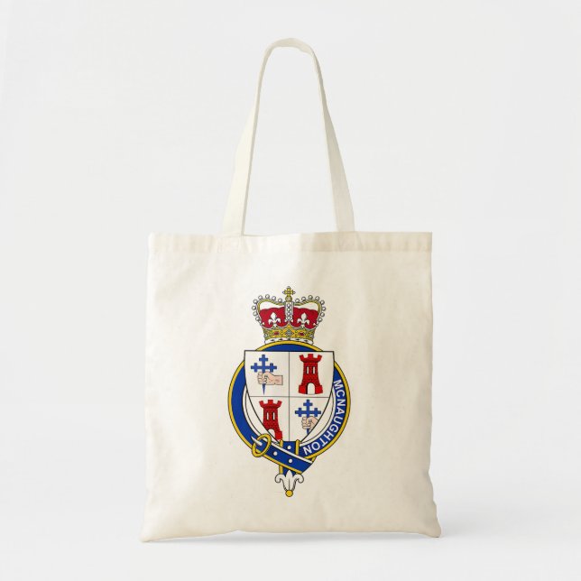Bolsa Tote McNeil Casaco of Arms Family Crest (Frente)