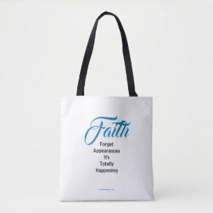 Bolsa Tote MDILLONDESIGNS.COM apresenta #FAITH