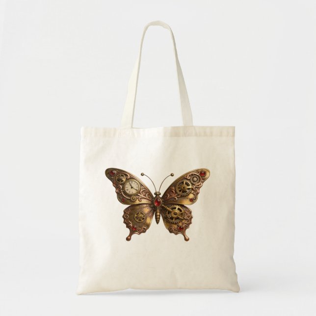Bolsa Tote Mechanical Beauty in Flight (Frente)