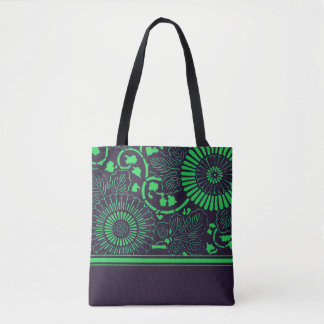 Bolsa Tote Medalhão de ferramentas do Marinho e do Limão (v1)