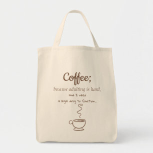 Bolsa Tote Medicina Legal: Café - Grocery Tote Bag