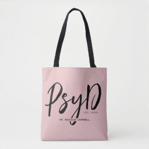 Bolsa Tote Médico de PsyD Personalizado