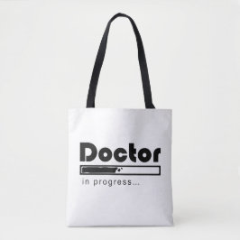 Bolsa Tote Médico em Andamento Barra de Carregamento Engraçad