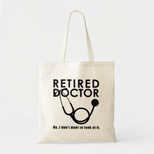 Bolsa Tote Médico Reformado com Stethoscope e Sassy Engraça