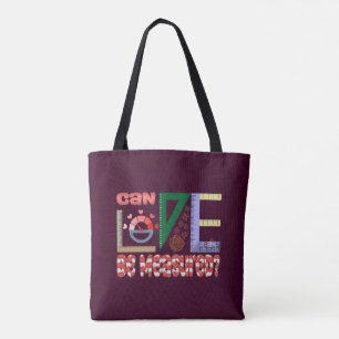 Bolsa Tote Medições do Amor