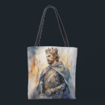 Bolsa Tote Medieval Prince<br><div class="desc">A Watercolour portrait of a Medieval prince</div>