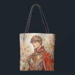 Bolsa Tote Medieval Prince<br><div class="desc">A Watercolour portrait of a Medieval prince</div>