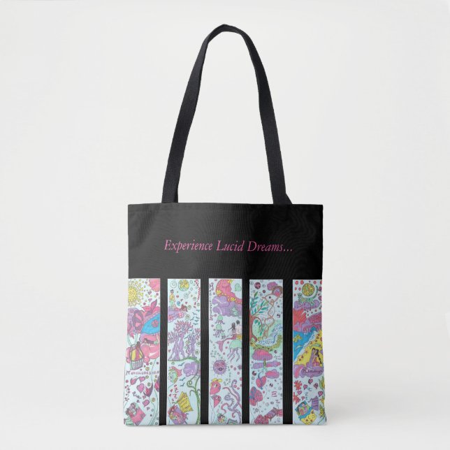 Bolsa Tote Medilludesign - sonhos lúcidos (Frente)