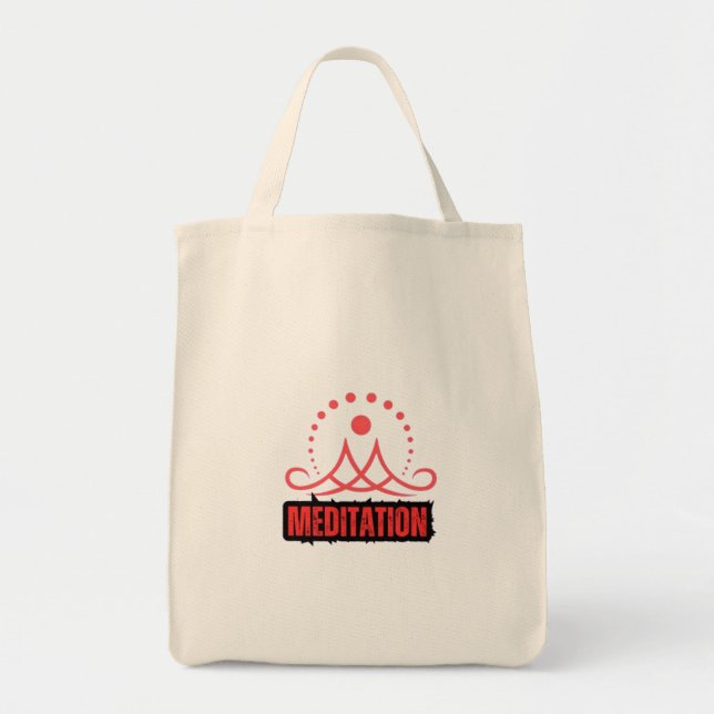 Bolsa Tote Meditação de Hemorragia (Frente)
