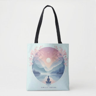 Bolsa Tote Meditação de Natureza Impressionante
