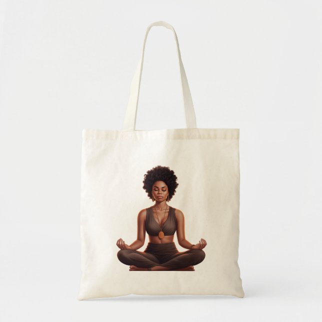 Bolsa Tote Meditação Tote Bag (Frente)