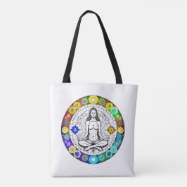 Bolsa Tote Meditação Tranquil e Serena Pacífica
