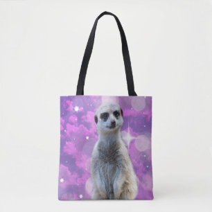 Bolsa Tote Meerkat Com Sparkle,