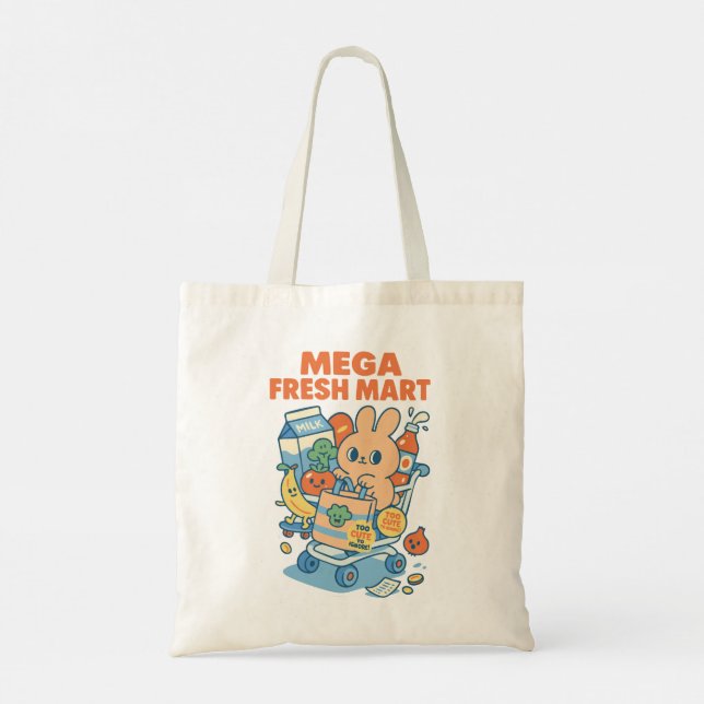 Bolsa Tote Mega Fresh Mart (Verso)