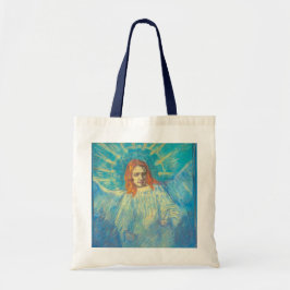 Bolsa Tote Meia figura de um anjo por Vincent van Gogh
