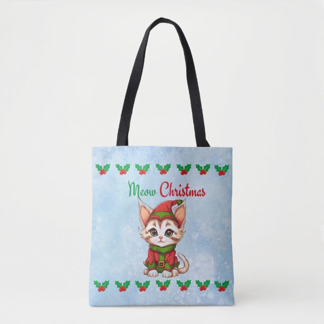 Bolsa Tote Meia-Natal (Frente)