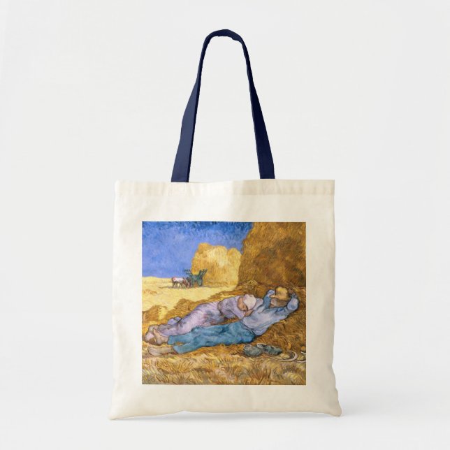 Bolsa Tote Meio-dia de Vincent van Gogh |, o Siesta, após o (Frente)