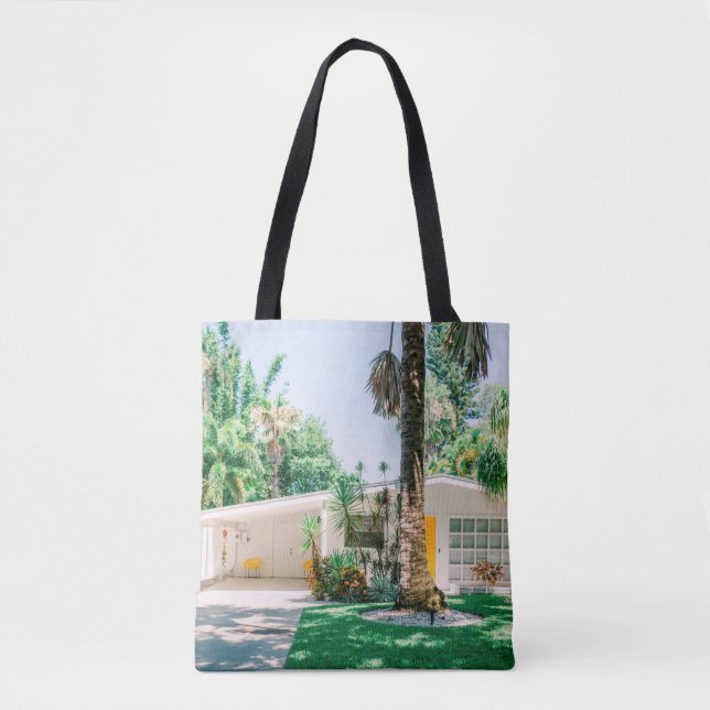 Bolsa Tote meio século Modern Style Beach Home (Frente)