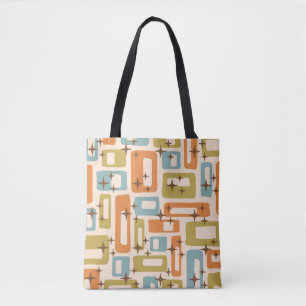 Bolsa Tote Meio século Retroativo Moderno