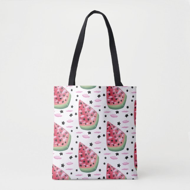 Bolsa Tote Melancia estrela  (Frente)