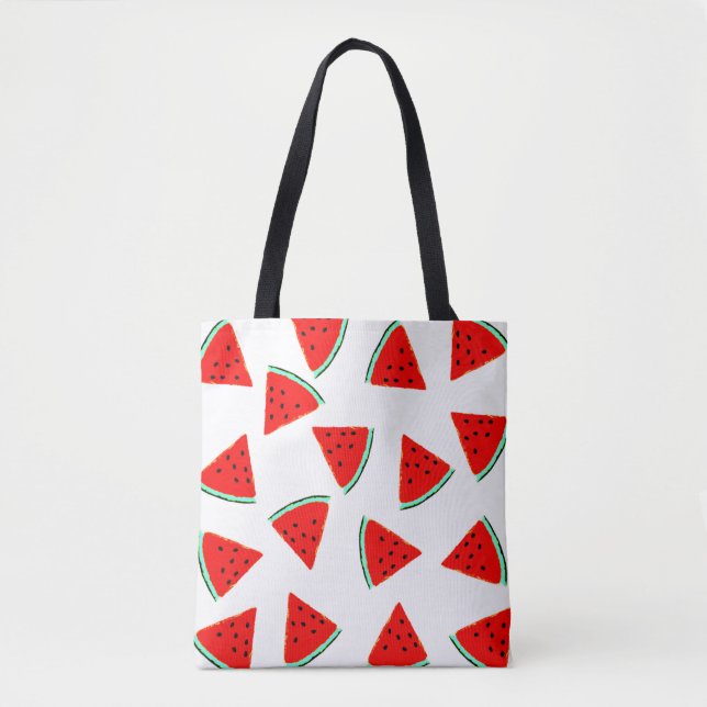 Bolsa Tote melancias triangulares (Frente)