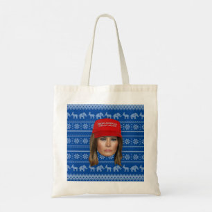 Bolsa Tote Melania Trump MAGA Natal
