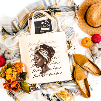Bolsa Tote Melanin - Black Girl Art