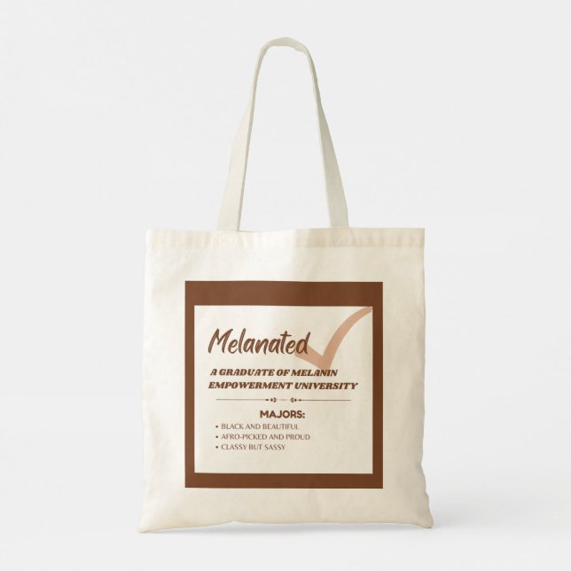 Bolsa Tote "Melanizado" (Verso)
