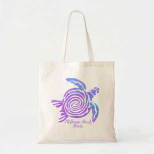 Bolsa Tote Melbourne Beach Florida Sea Turtle Tote Bag