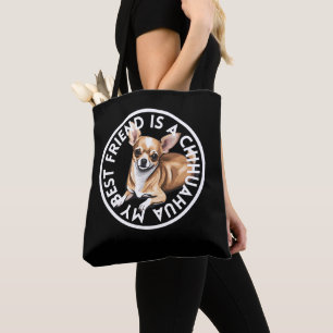 Bolsa Tote Melhor amigo Chihuahua