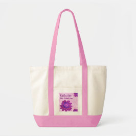 Bolsa Tote Melhor amigo conhecido feito sob encomenda nunca