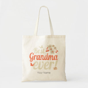 Bolsa Tote Melhor Avó de Todos os Tempos Avó Vintage Avó