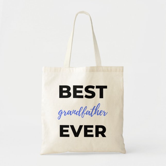 Bolsa Tote Melhor Avô Ever Bl (Frente)