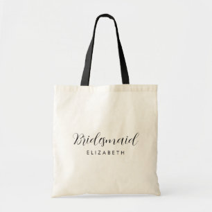 Bolsa Tote Melhor Bridesmaid Oferece Orçamento Natural para M