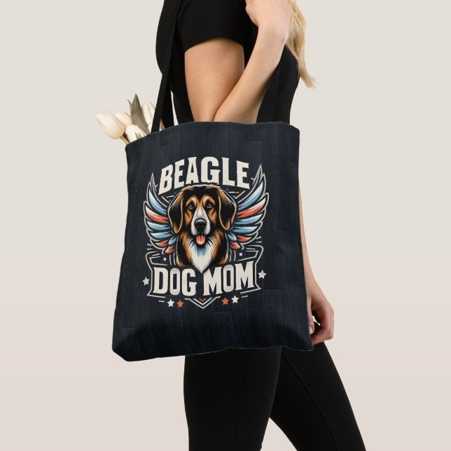 Bolsa Tote Melhor Cachorro de Beagle Mãe De Todos Os tempos - (Close Up)