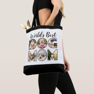 Bolsa Tote Melhor Colagem de Fotos do Mundo em Cães