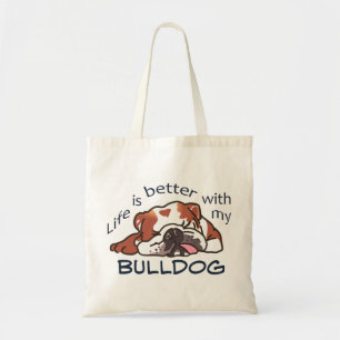 Bolsa Tote Melhor com meu Bulldog