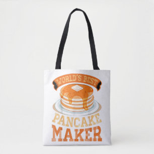 Bolsa Tote Melhor Criador de Pancake do Mundo - Criador Engra
