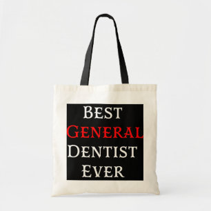 Bolsa Tote Melhor Dentista Geral Do General Dentist Ever