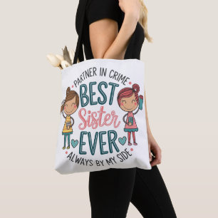 Bolsa Tote Melhor Design de Irmã - Irmandade Celebradora de A