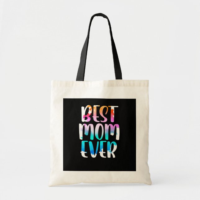 Bolsa Tote Melhor Dia de as mães Da Mãe  (Frente)