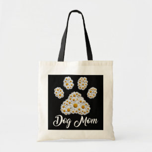 Bolsa Tote Melhor Dia de as mães de Cachorro Mãe Nunca Daisy