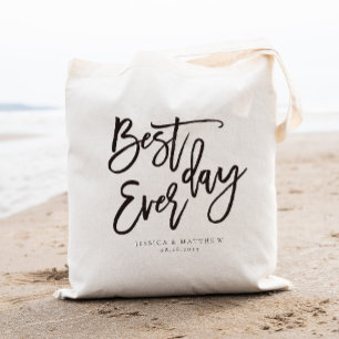 Bolsa Tote Melhor dia de todos, Boas-vindas Personalizadas
