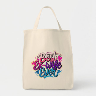 Bolsa Tote Melhor Ex-Mulher de Todos os Tempos (Estilo 2)