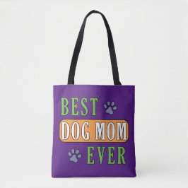 Bolsa Tote Melhor Mãe De Cachorro