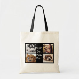 Bolsa Tote Melhor Mãe de Cachorro Alguma Vez Pet Foto Persona